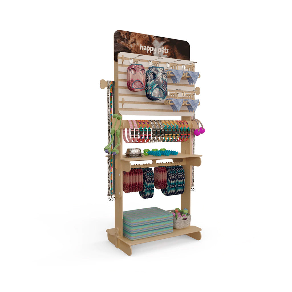 Mobiliario y exhibidores para ferias en Perú