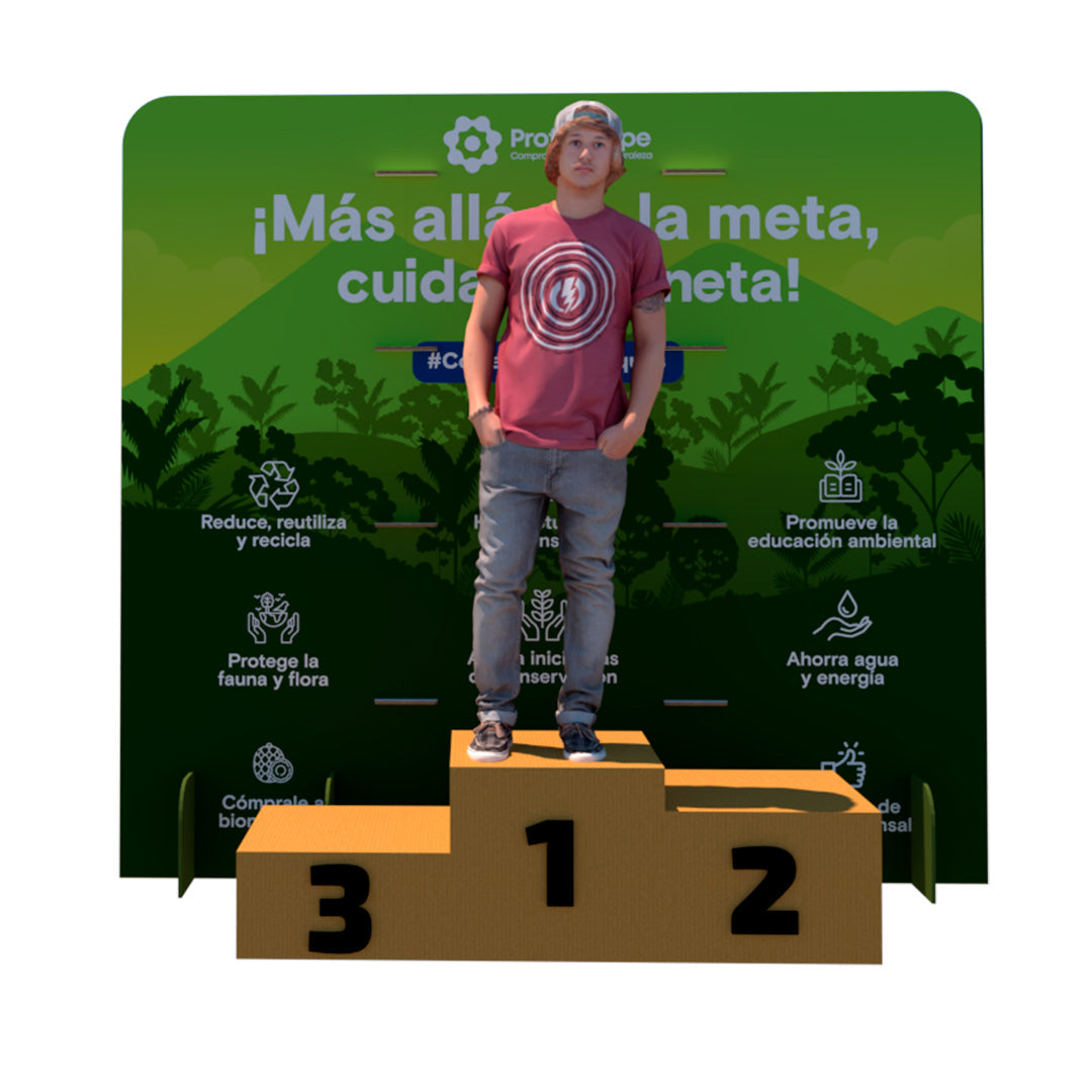 podio de premiacion