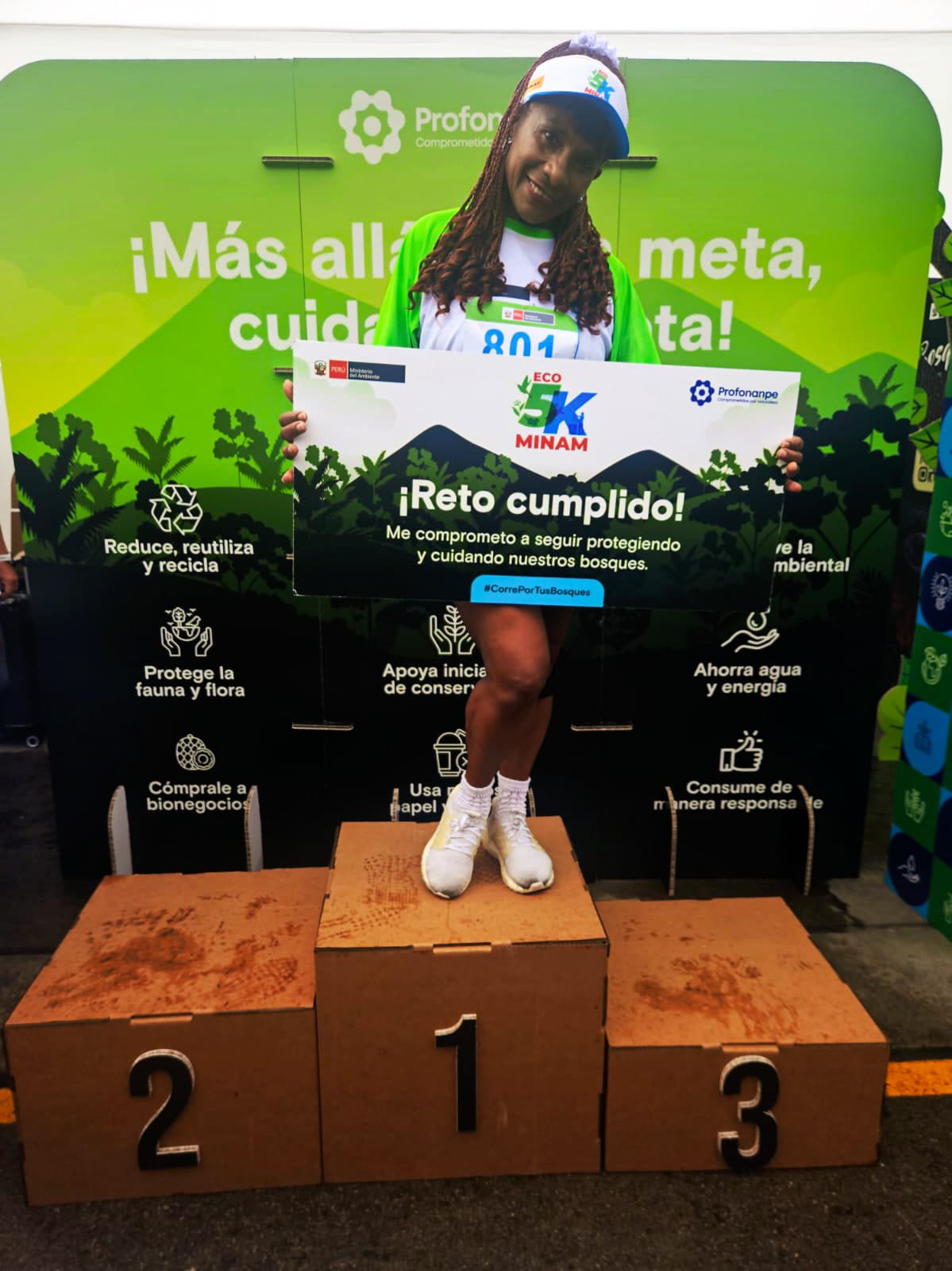 podio de premiacion