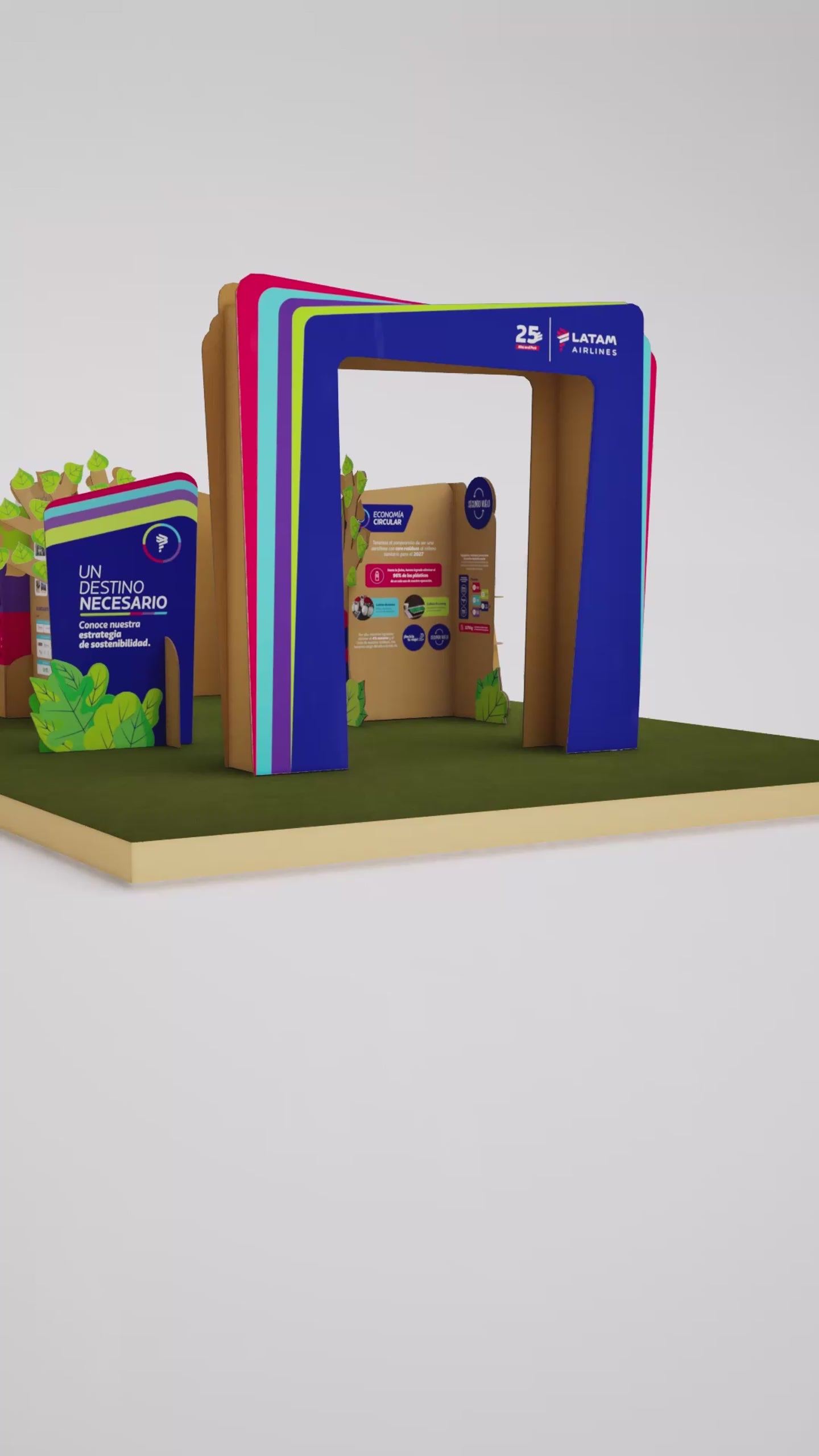 Fabricación de stand ecologico en perú