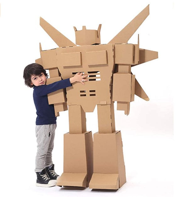 Muñecos Como Hacer Un Juguete De Carton Robot De Cartón Para Niños