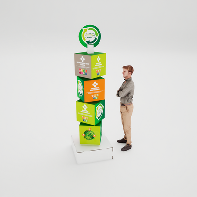 cubos publicitarios