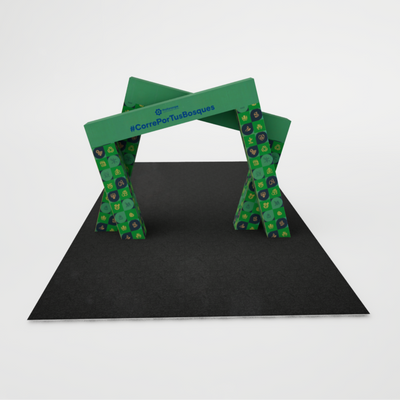 Portico publicitario en Perú