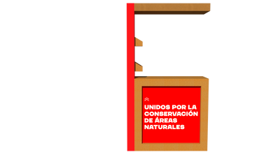 Modulo publicitario ecologico