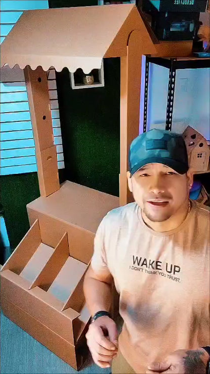 video armando kiosco para niños