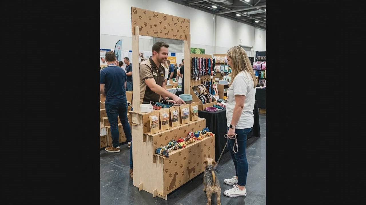 Cargar video: Exhibidor Portatil - MC2